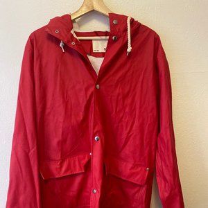 Red Rain Jacket